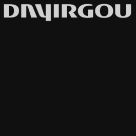 A custom humanist sans logotype for DA Yirgou. 